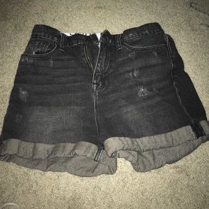 High waisted shorts